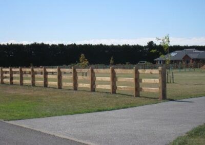 Post and Rail 3-Rail Fences